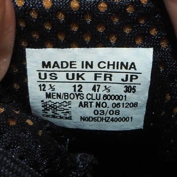 Adidas 2008 ClimaCool Mid Top Basketball Sneakers Triple Black 061208 Men's 12.5 - Picture 10 of 13